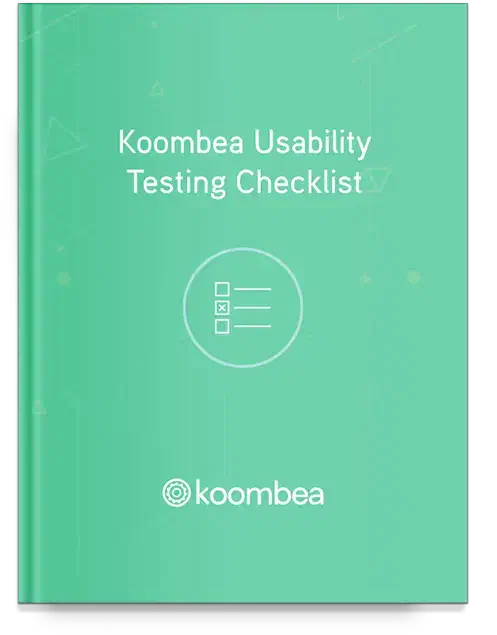 Usability Testing Checklist
