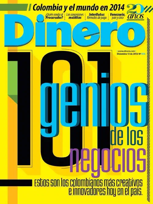 Portada de la revista Dinero