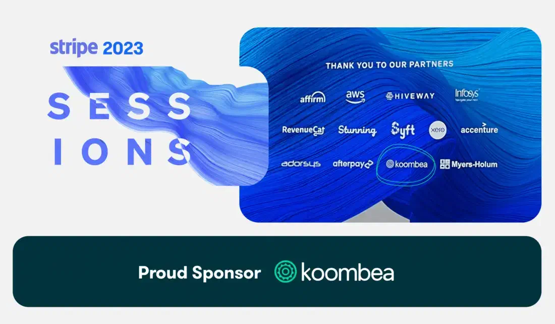 Koombea es patrocinador de Stripe Sessions 2023.