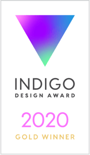 Gold indigo design award
