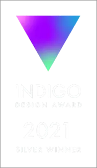 Silver indigo design award