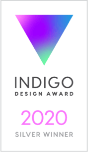 Silver indigo design award