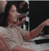 An image of the Koombea design team working on a project.